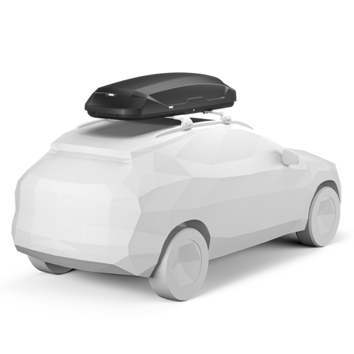 Cutie portbagaj Thule Pulse 2 L, Negru Mat [2]