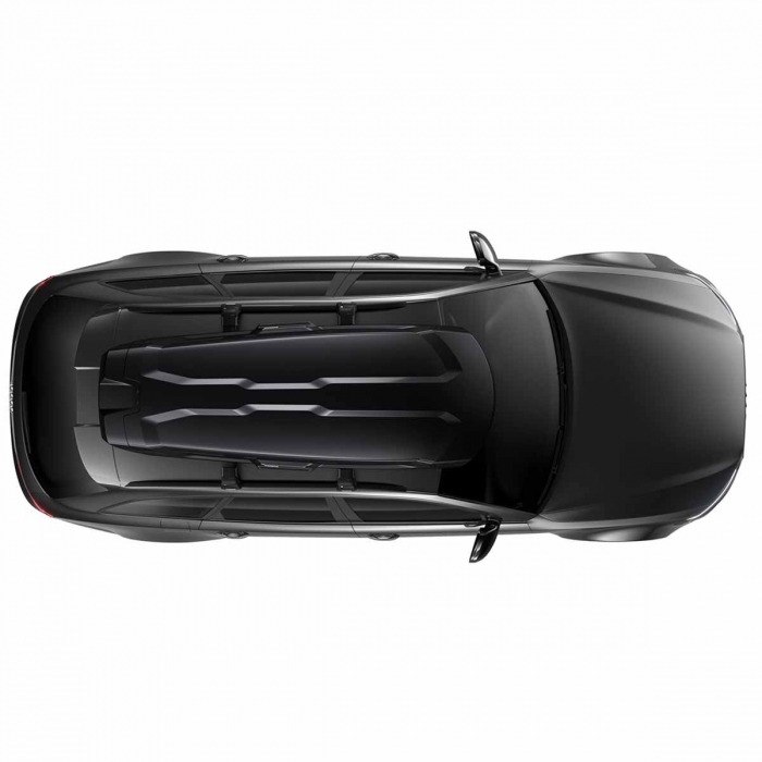Cutie portbagaj Thule Vector L Negru Metalic, Dimensiuni exterioare: 231,5 x 88,5 x 35,5 cm, 430 L [6]