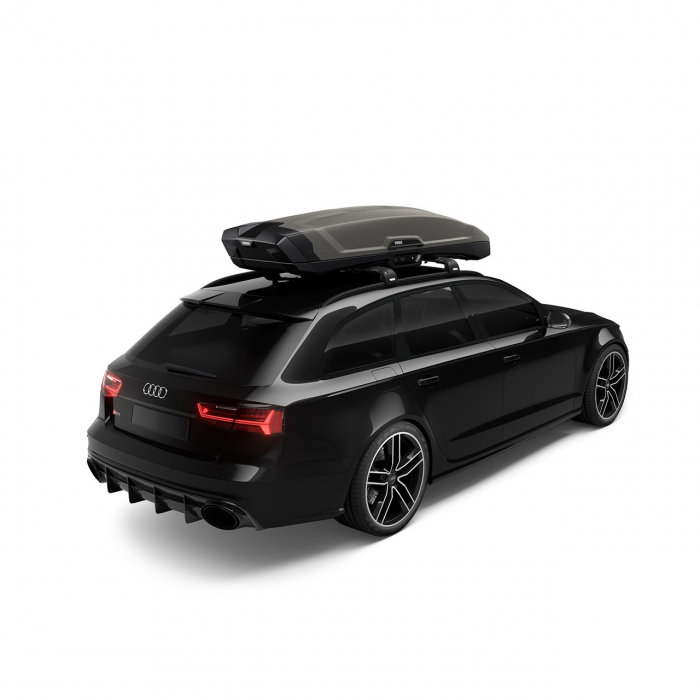 Cutie portbagaj Thule Vector L Titan Mat, Dimensiuni exterioare: 231,5 x 88,5 x 35,5 cm, 430 L [4]