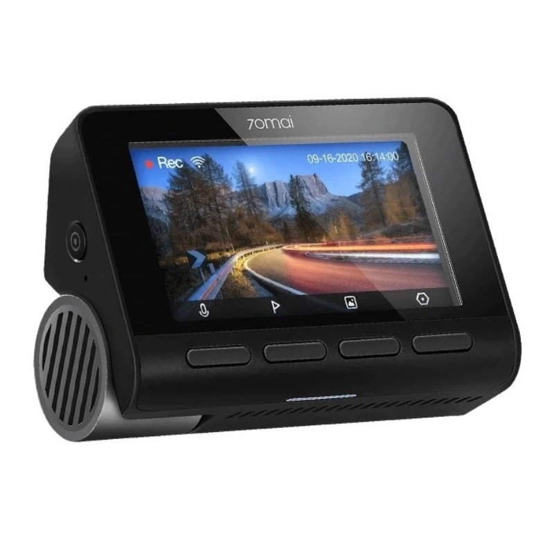 Pachet camera auto DVR Xiaomi 70MAI A800S cu camera spate RC09, kit alimentare permanenta, 4K, 140°, ADAS, GPS, Monitorizare parcare [4]