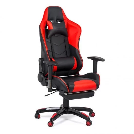SCAUN GAMING CU SPATAR RABATABIL OFF 306 ROSU [1]