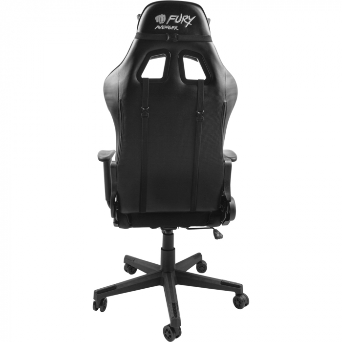 Scaun pentru gaming Fury Avenger XL Black-White [7]