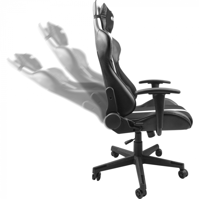 Scaun pentru gaming Fury Avenger XL Black-White [3]