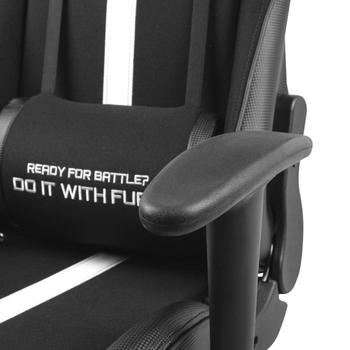 Scaun pentru gaming Fury Avenger XL Black-White [4]