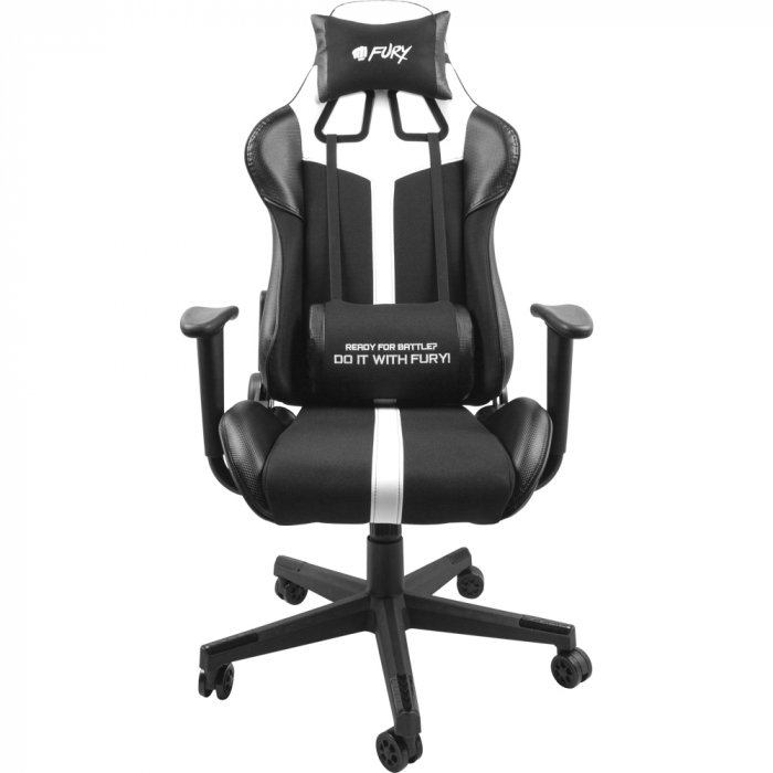 Scaun pentru gaming Fury Avenger XL Black-White [1]