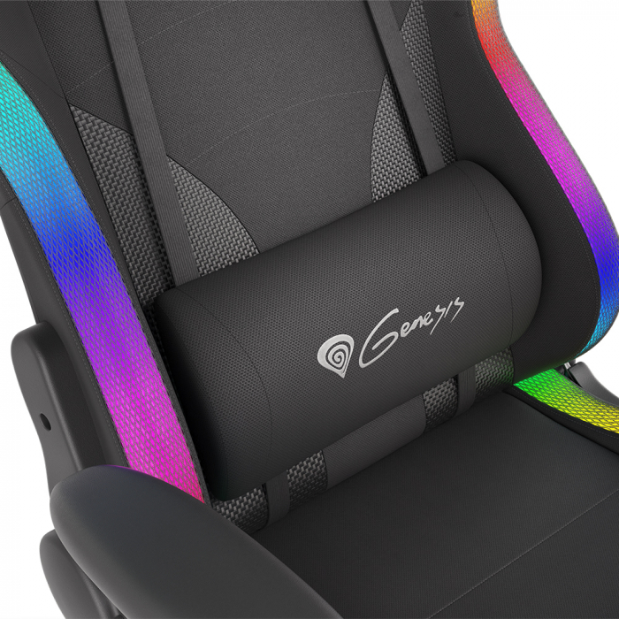 Scaun pentru gaming Genesis Trit 600 RGB black [7]