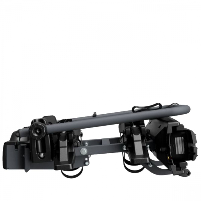 Suport 2 biciclete Peruzzo Pure Instinct 708W compatibil cu biciclete electrice cu prindere pe carligul de remorcare, Anthracite Grey [3]