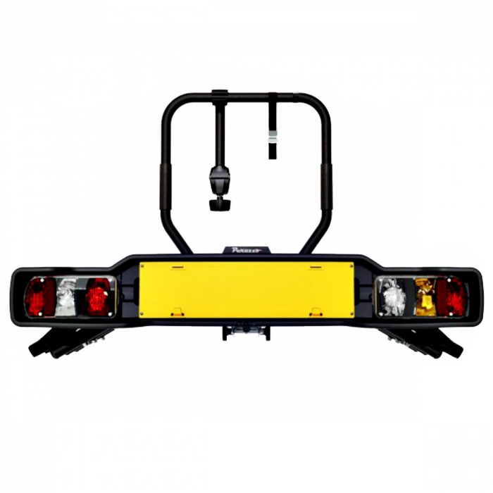 Suport 3 biciclete Peruzzo Siena 669/3N cu prindere pe carligul de remorcare, Negru [2]