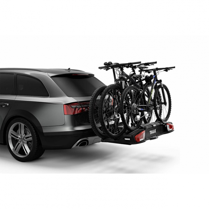 Suport 3 biciclete Thule VeloSpace 939 XT3 cu prindere pe carligul de remorcare (13pini) Negru [5]