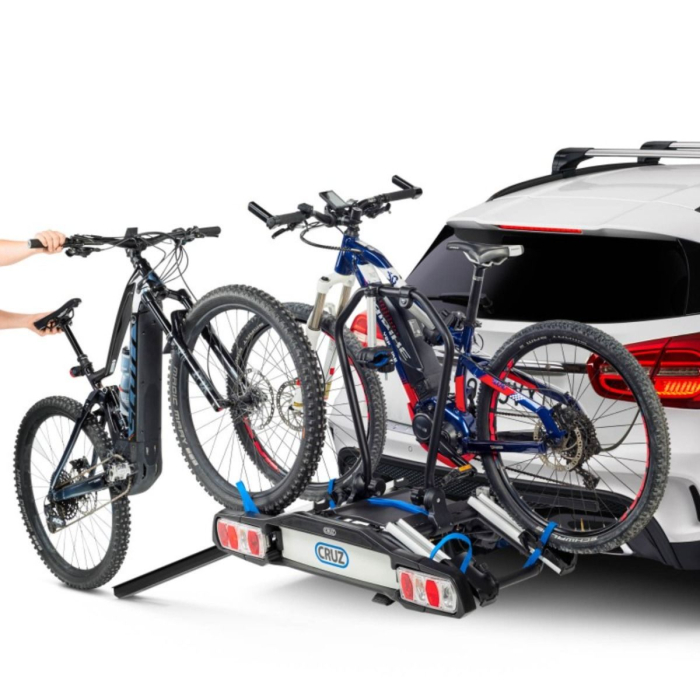 Suport biciclete Cruz Pivot eBike R3 940-509 cu prindere pe carligul de remorcare, pentru 2 biciclete electrice, 13 pini [4]