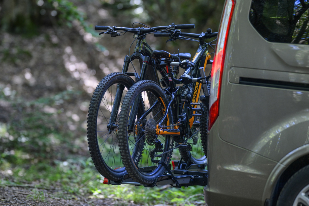 Suport biciclete Menabo Orbit 2 pentru 2 biciclete cu prindere pe carligul de remorcare, pliabil [6]