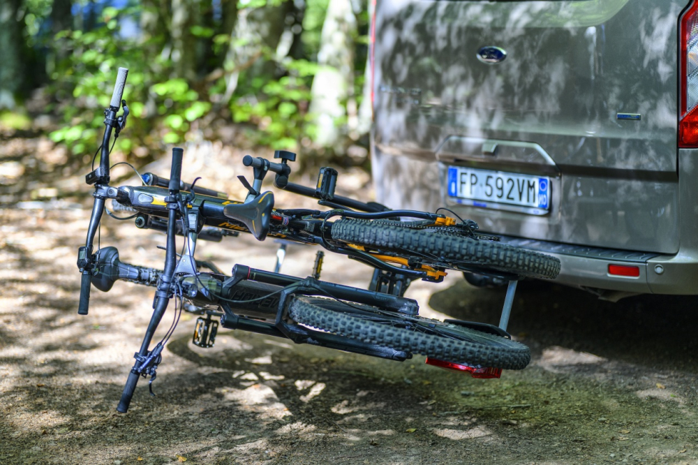 Suport biciclete Menabo Orbit 2 pentru 2 biciclete cu prindere pe carligul de remorcare, pliabil [5]
