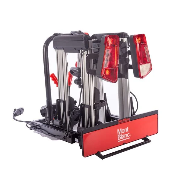 Suport biciclete Mont Blanc Sarek Pliabil pentru 2 biciclete cu prindere pe carligul de remorcare, pliabil [2]