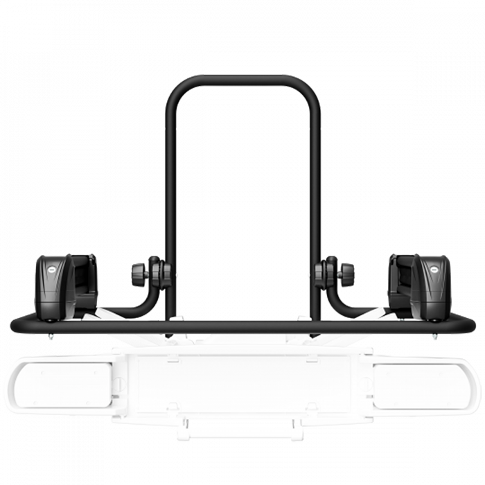 Suport biciclete Peruzzo Parma 4 biciclete 706/4N negru cu prindere pe carligul de remorcare [15]