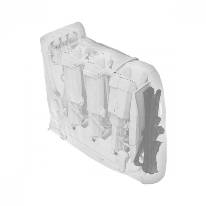 Suport biciclete Thule EasyFold 3 cu prindere pe carligul de remorcare - pentru 3 biciclete [10]