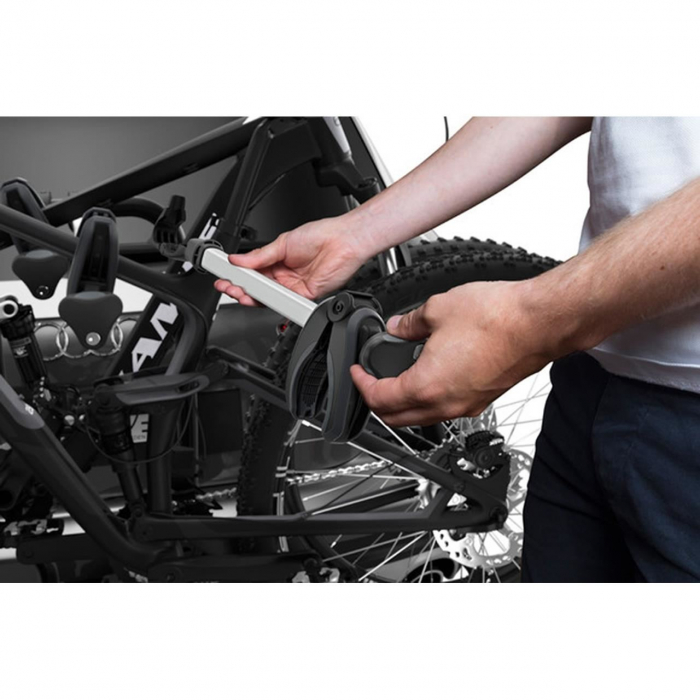 Suport biciclete Thule EasyFold XT 3 NEGRU cu prindere pe carligul de remorcare - pentru 3 biciclete [7]