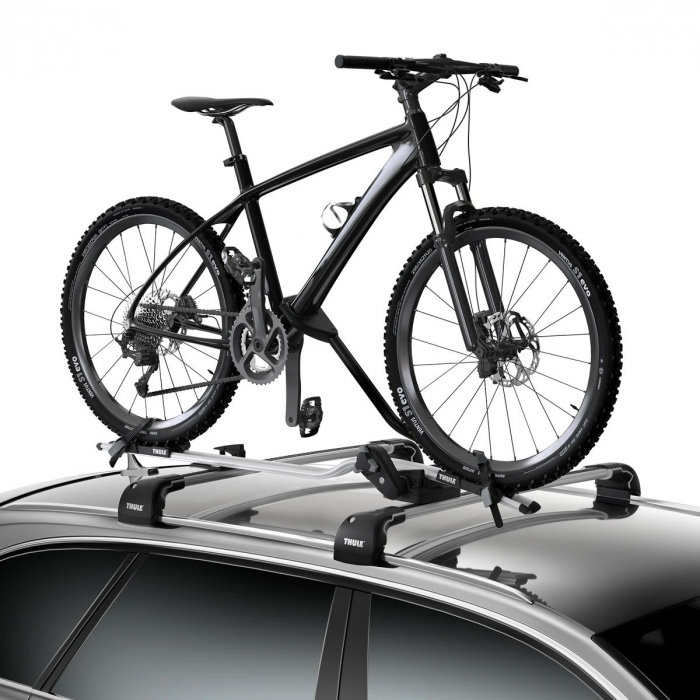 Suport biciclete Thule ProRide 598 Argintiu cu prindere pe bare transversale [10]