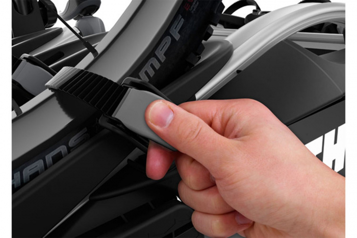 Suport biciclete Thule VeloCompact 926 cu prindere pe carligul de remorcare + adaptorul Thule 9261, pentru 3 sau 4 biciclete [8]
