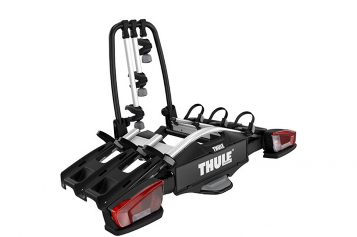 Suport biciclete Thule VeloCompact 926 cu prindere pe carligul de remorcare + adaptorul Thule 9261, pentru 3 sau 4 biciclete [3]