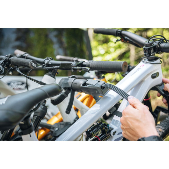 Suport pentru 3 biciclete Thule VeloSpace 3 cu prindere pe carligul de remorcare (13pini) Negru [11]