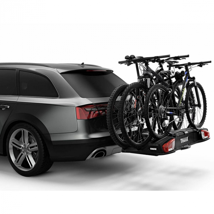 Suport pentru 3 biciclete Thule VeloSpace 939 XT3 cu prindere pe carligul de remorcare (13pini) Negru [3]