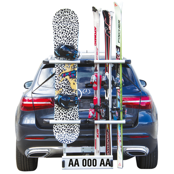 Suport schi/snowboard Fabbri Ski Pass Magnum cu prindere pe carlig [6]