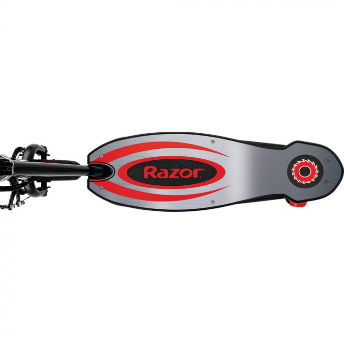 Trotineta electrica pentru copii 8+ ani Razor Power Core E100 cu platforma din aluminiu Negru/Rosu [7]