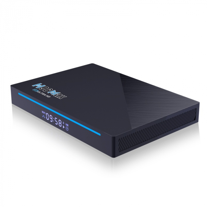 TV Box iSEN H96 MAX Pro Smart Media Player, 8K, 8GB RAM, 128GB ROM, RK3566 QuadCore, Android 11, Telecomanda cu giroscop si comanda vocala [4]