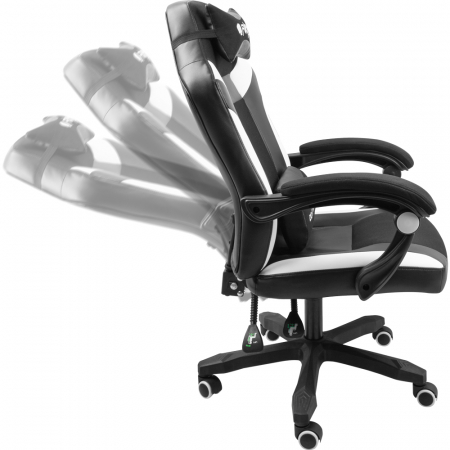 Scaun pentru gaming Fury Avenger M+ Black-White [1]