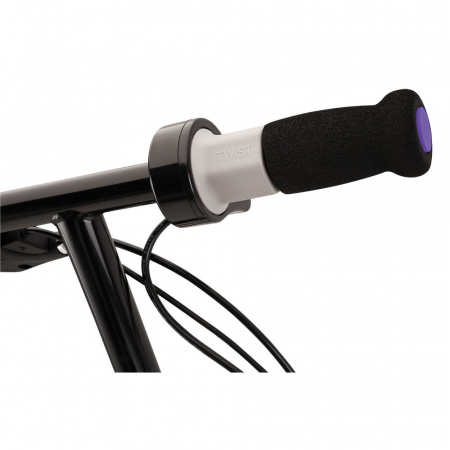 Trotineta electrica pentru copii 8+ ani Razor Power Core E100 Electric Negru cu Mov [5]
