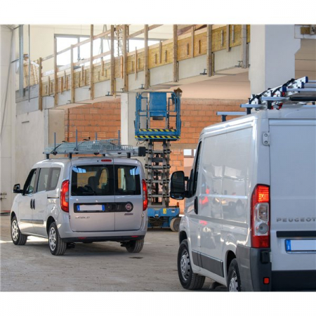 Bare transversale Mercedes Viano 5P MPV (W447), model 2014+, aluminiu, Menabo Professional [7]
