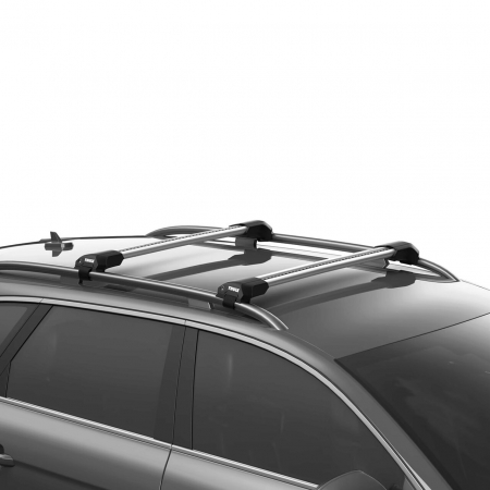Bare transversale Thule Edge Raised Rail Wingbar Edge pentru MERCEDES BENZ M-Class (W166) 5 usi SUV, model 2012 - 2015, Sistem cu prindere pe bare longitudinale [2]