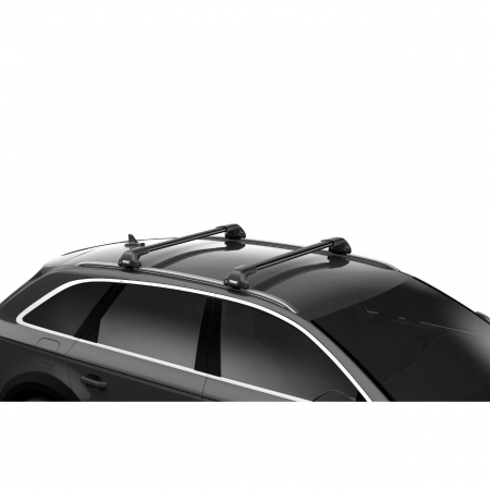 Bare transversale Thule Evo Clamp WingBar Edge Black pentru RENAULT Austral 5 usi SUV, model 2023 - prezent, Sistem cu prindere pe plafon normal [5]