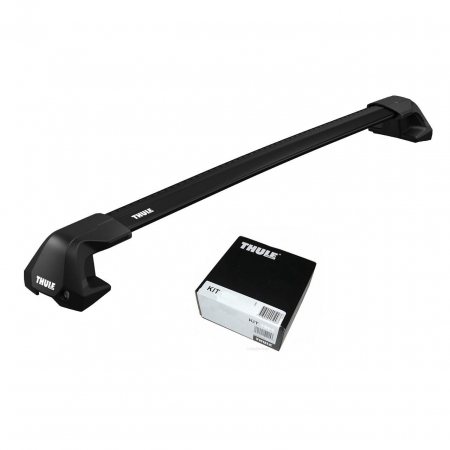 Bare transversale cu montaj pe plafon-Fara bare longitudinale - Bare transversale Thule Evo Clamp WingBar Edge Black pentru RENAULT Austral 5 usi SUV, model 2023 - prezent, Sistem cu prindere pe plafon normal