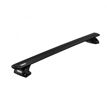 Bare transversale Thule Evo Flush Rail Wingbar Evo Black pentru VOLVO XC90, 5 usi SUV, model 2015 - prezent, Sistem cu prindere pe bare longitudinale integrate [2]