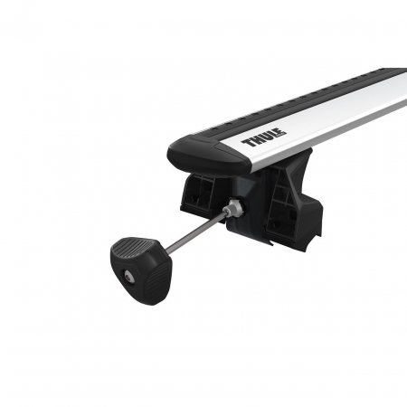 Bare transversale Thule Evo Flush Rail Wingbar Evo pentru VOLVO XC90, 5 usi SUV, model 2015-, Sistem cu prindere pe bare longitudinale integrate [5]