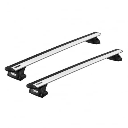 Bare Transversale - Bare transversale Thule Evo Flush Rail Wingbar Evo pentru VOLVO XC90, 5 usi SUV, model 2015-, Sistem cu prindere pe bare longitudinale integrate
