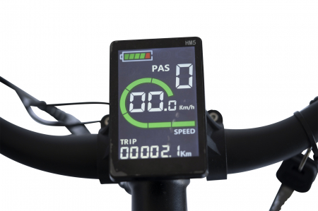 Bicicleta Electrica MTB Hidraulica (E-Bike) Carpat C275H7E 27.5", Negru/Gri [8]
