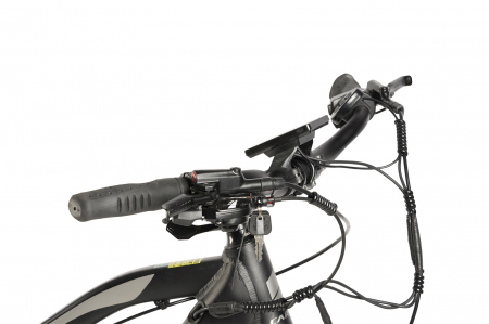 Bicicleta Electrica MTB Hidraulica (E-Bike) Carpat C275H7E 27.5", Negru/Gri [5]