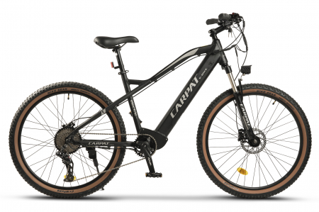 Biciclete electrice - Bicicleta Electrica MTB Hidraulica (E-Bike) Carpat C275H7E 27.5", Negru/Gri