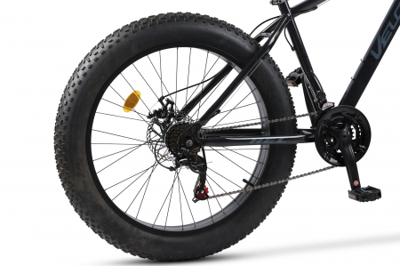 Bicicleta Fat-Bike Velors Hercules V2619B 26", Gri/Negru [4]