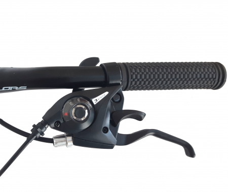 Bicicleta Fat-Bike Velors Wolf V2605D 26", Negru/Alb/Verde [7]