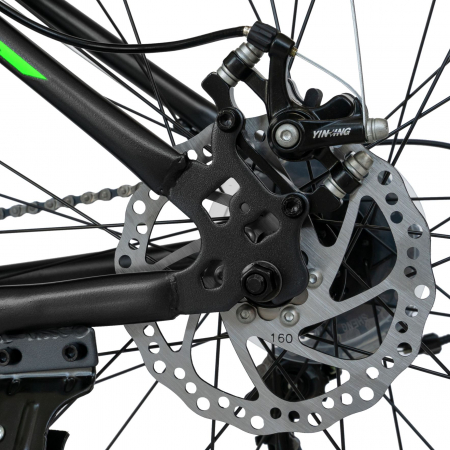 Bicicleta Fat-Bike Velors Wolf V2605D 26", Negru/Portocaliu/Albastru [3]
