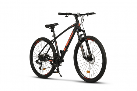 Bicicleta MTB Carpat Invictus C2757C 27.5", Negru/Portocaliu [1]