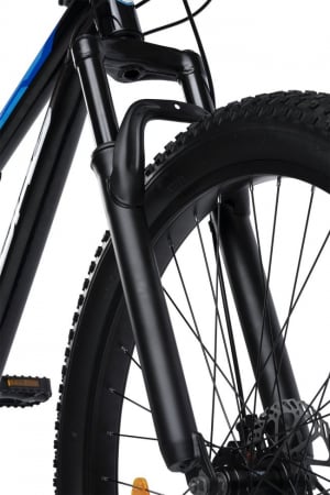 Bicicleta MTB-Full Suspension Fat Bike Velors Innovation V27304A 27.5", Negru/Alb/Portocaliu [6]