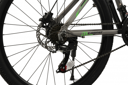 Bicicleta MTB Hidraulica Carpat Acura C2699H 26", Gri/Negru/Verde [4]