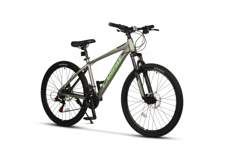Bicicleta MTB Hidraulica Carpat Acura C2699H 26", Gri/Negru/Verde [1]