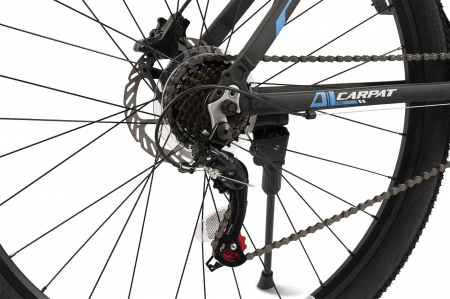 Bicicleta MTB Hidraulica Carpat Acura C2999H 29", Negru/Albastru [4]