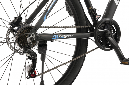 Bicicleta MTB Hidraulica Carpat Acura C2999H 29", Negru/Albastru [5]