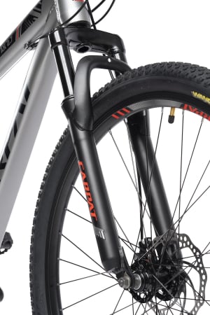 Bicicleta MTB-HT CARPAT C2759C Spartan, Shimano Tourney, 21 Viteze, Cadru Aluminiu, Roti 27.5 Inch, Frane Mecanice Disc, Gri/Rosu/Negru [5]